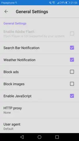 4G Browser скриншот 1